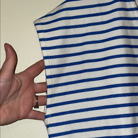 J. Crew shift dress blue white stripe size S - Picture 8 of 10